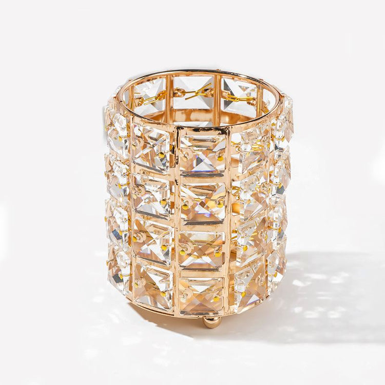 Crystal Metallic Gold Frame Storage Holder - NSI Australia