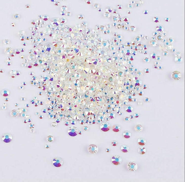 Crystal Meteorite Rhinestones Nail Art AB Bag - NSI Australia