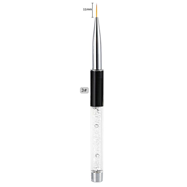Crystals Nail Art Liner Brushes - NSI Australia