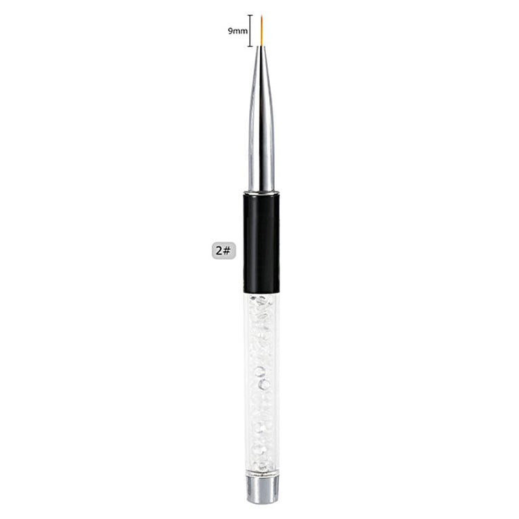 Crystals Nail Art Liner Brushes - NSI Australia