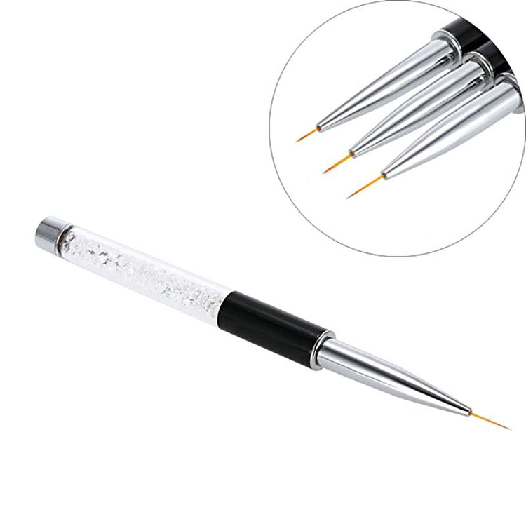 Crystals Nail Art Liner Brushes - NSI Australia