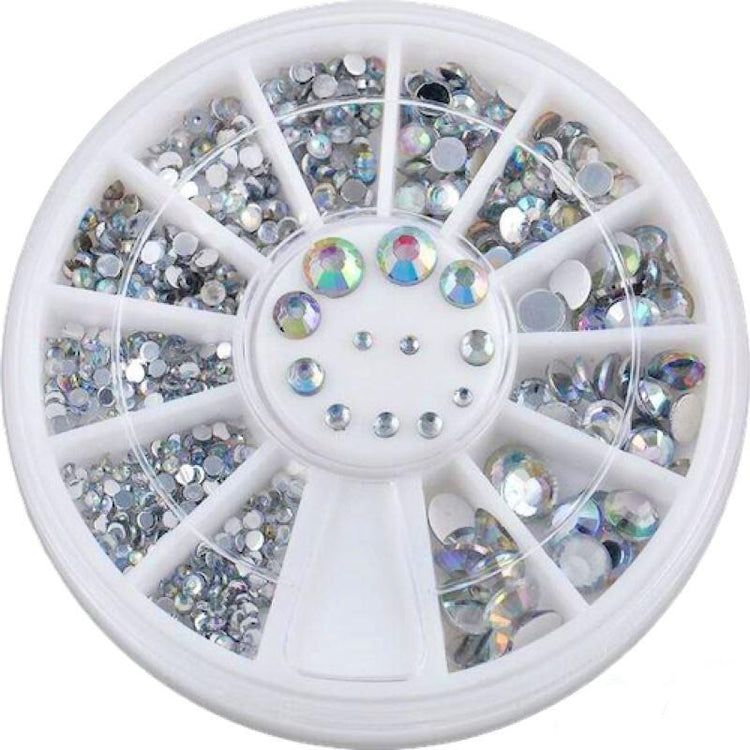 Crystals, Stones & Blings Nail Art Rhinestones Wheel - NSI Australia
