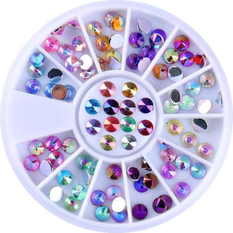 Crystals, Stones & Blings Nail Art Rhinestones Wheel - NSI Australia
