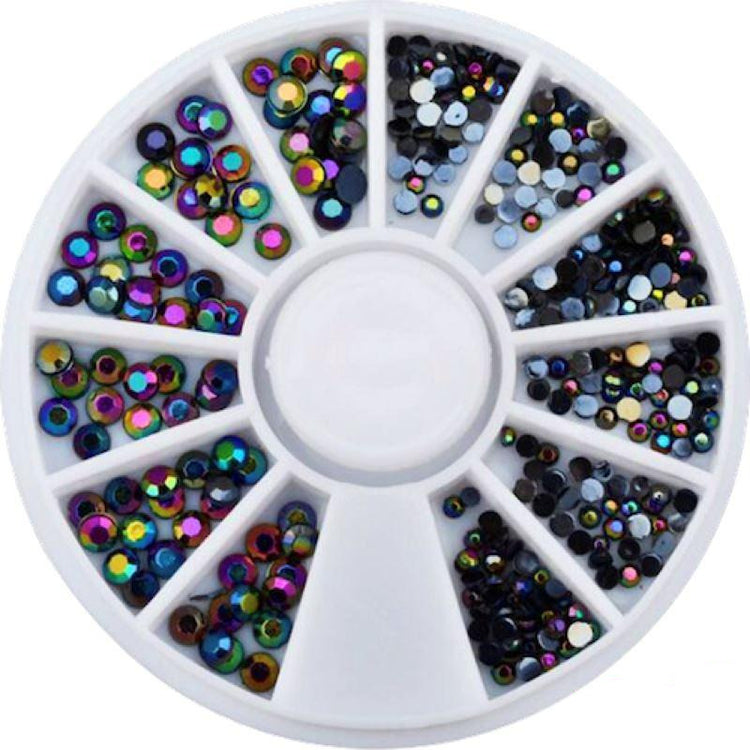 Crystals, Stones & Blings Nail Art Rhinestones Wheel - NSI Australia