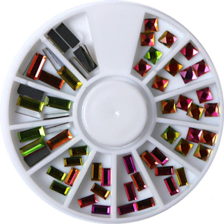Crystals, Stones & Blings Nail Art Rhinestones Wheel - NSI Australia