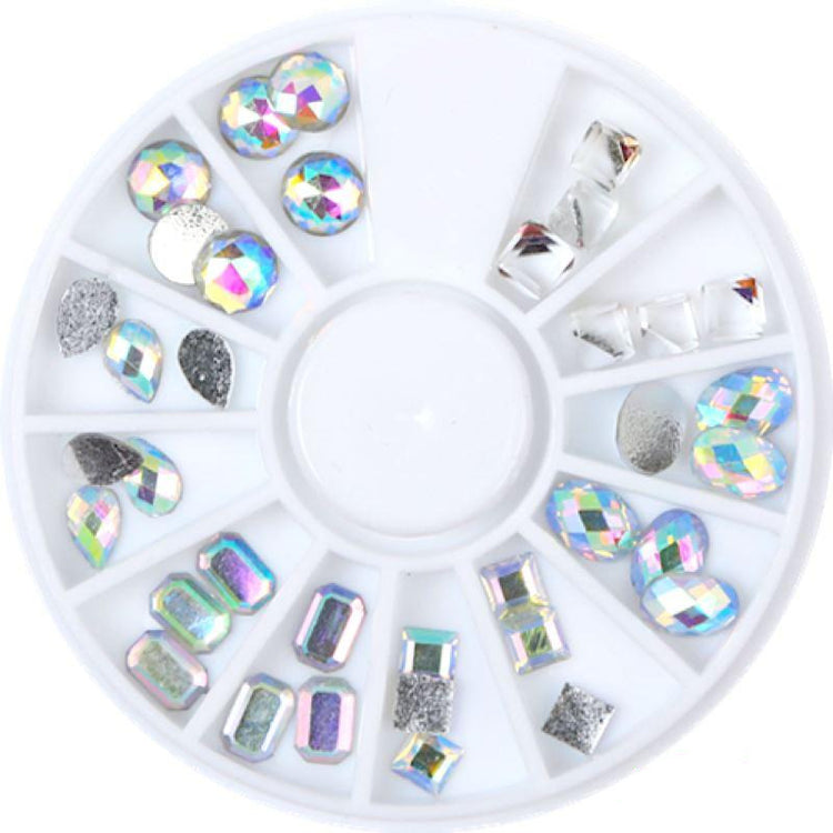 Crystals, Stones & Blings Nail Art Rhinestones Wheel - NSI Australia