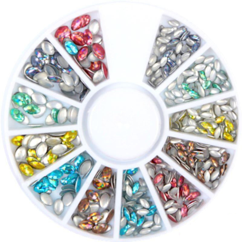 Crystals, Stones & Blings Nail Art Rhinestones Wheel - NSI Australia