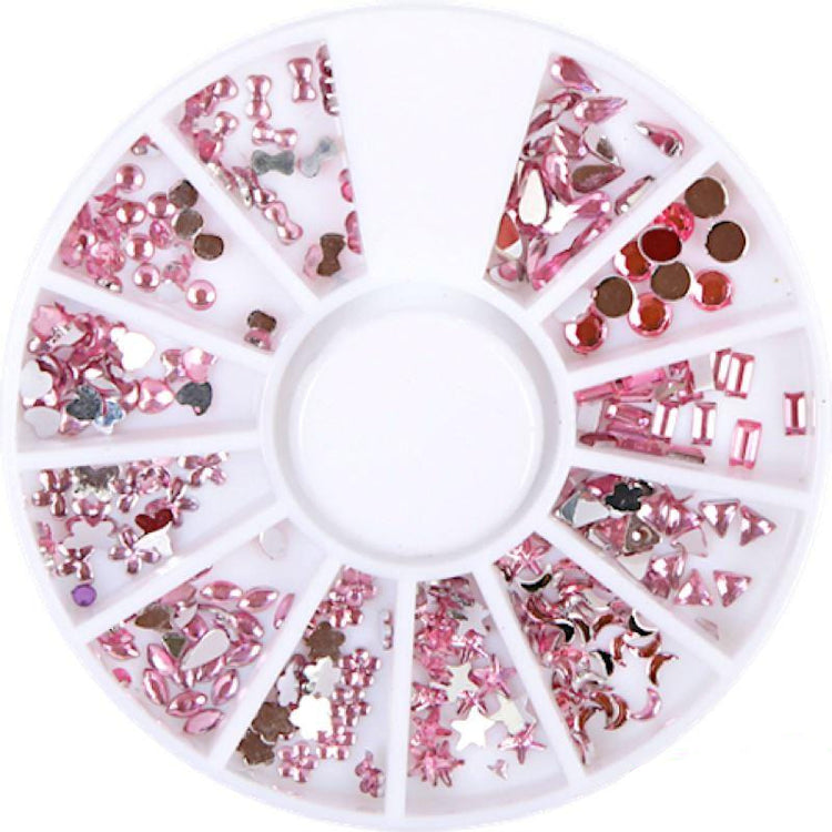 Crystals, Stones & Blings Nail Art Rhinestones Wheel - NSI Australia