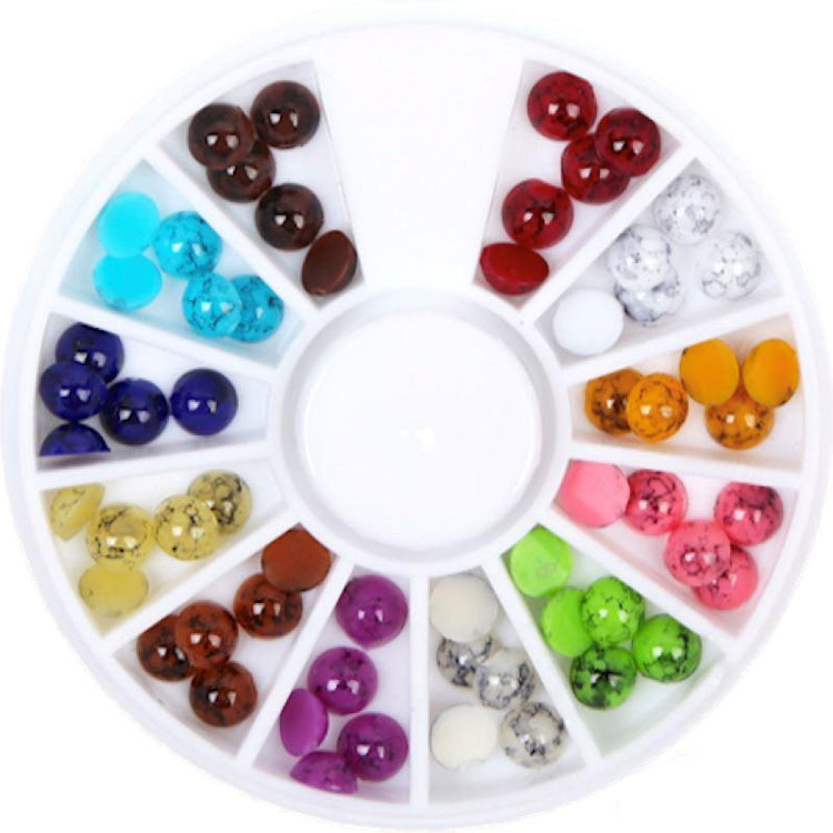 Crystals, Stones & Blings Nail Art Rhinestones Wheel - NSI Australia