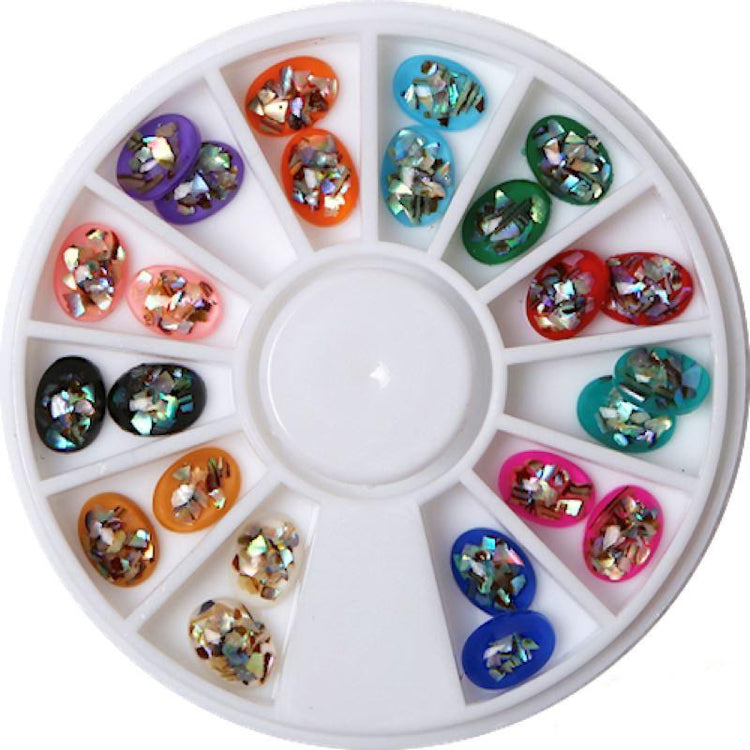 Crystals, Stones & Blings Nail Art Rhinestones Wheel - NSI Australia