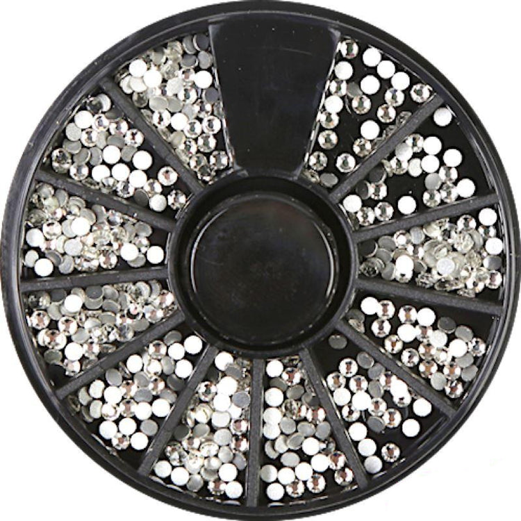 Crystals, Stones & Blings Nail Art Rhinestones Wheel - NSI Australia