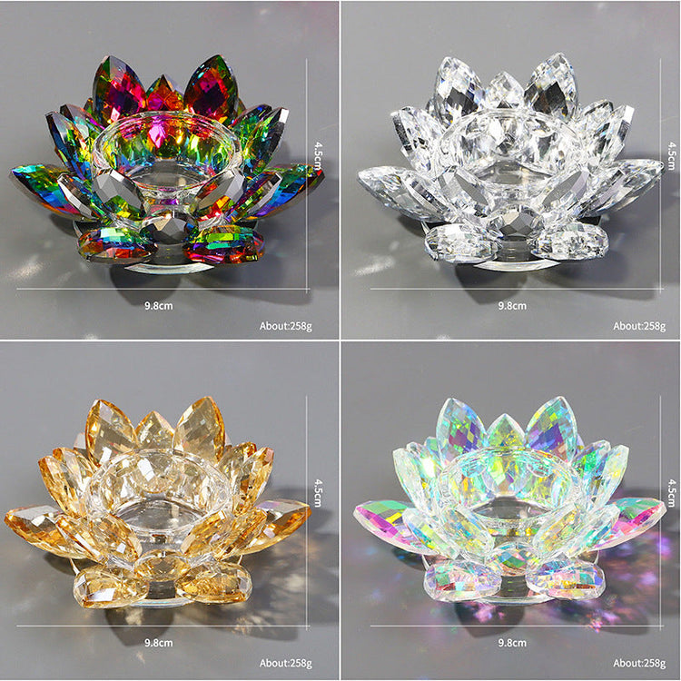 Dappen Dish Crystal Lotus - NSI Australia