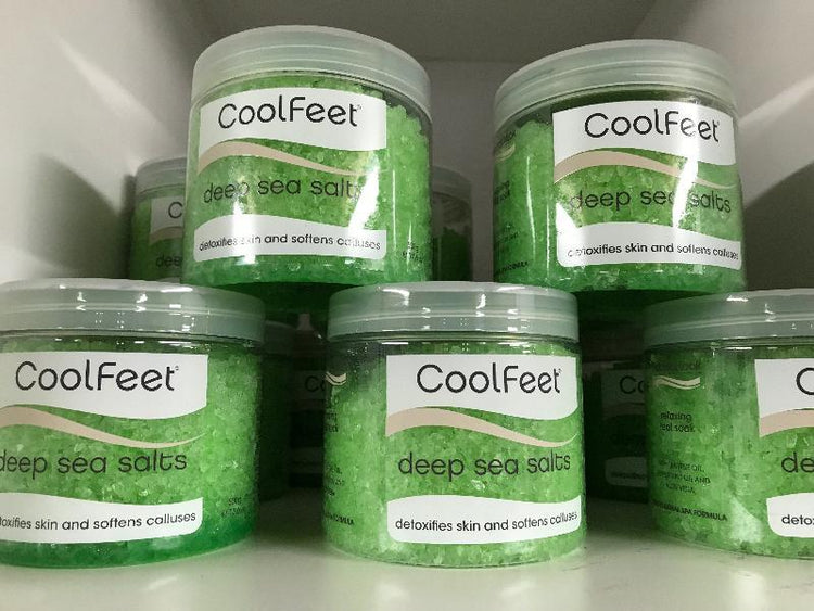 Deep Sea Salts 500g ~ Cool Feet ~ Natural look - NSI Australia