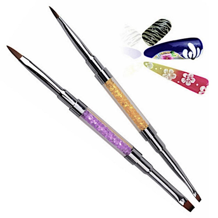 Designer Nail Art Brushes Double Ended - NSI Australia