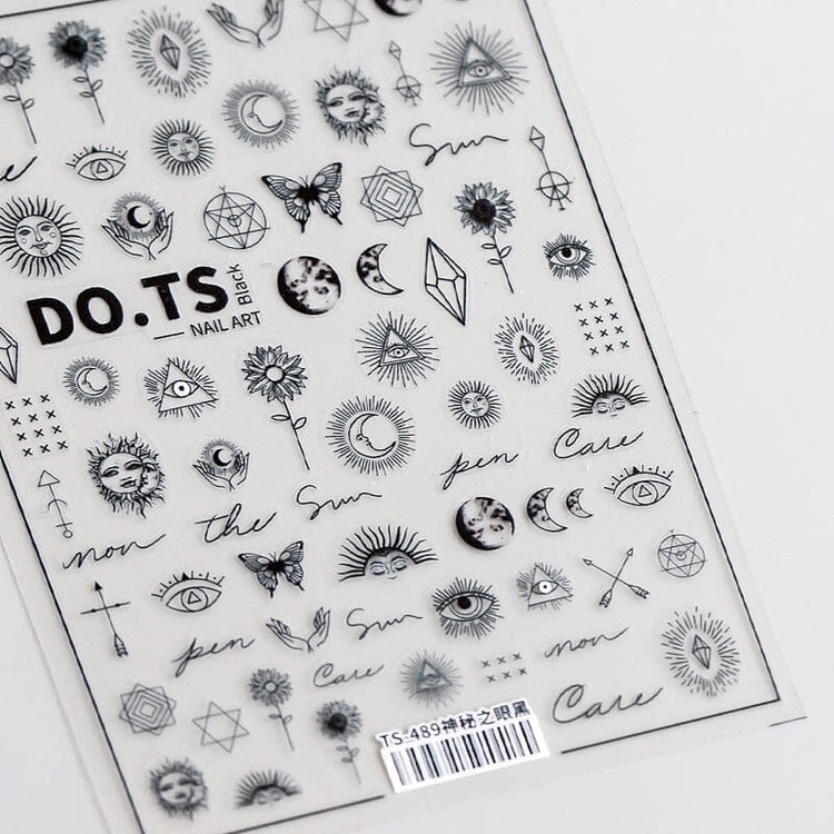 DESIGNER Nail Art Stickers - NSI Australia