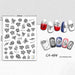DESIGNER Nail Art Stickers - NSI Australia