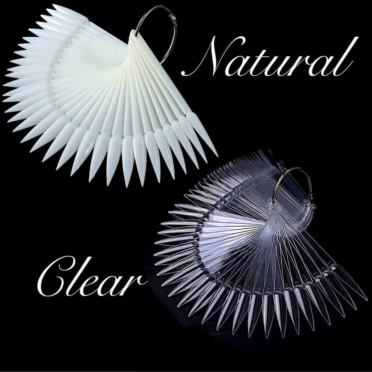 Display Key Ring - Stiletto Tips 50ct — NSI Australia