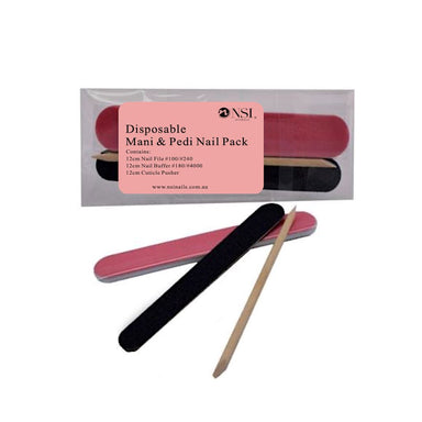 Disposable Mani & Pedi Nail Pack Mini - NSI Australia