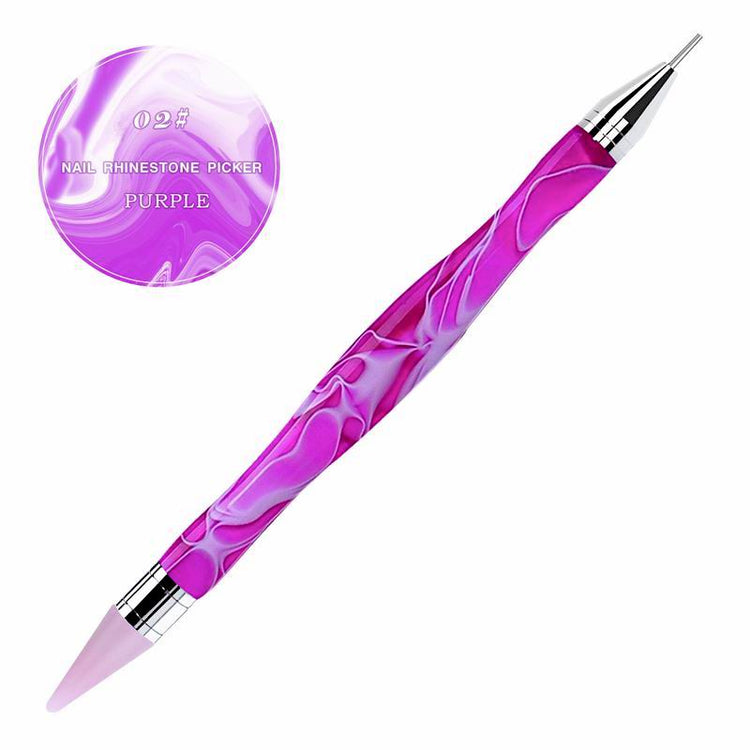 Double Head Rhinestone Picker with Line Strip Handle - NSI Australia