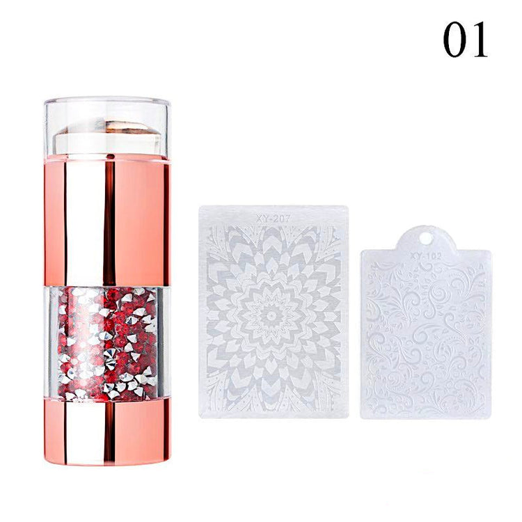 Double Silicone Stamper & Scraper - NSI Australia