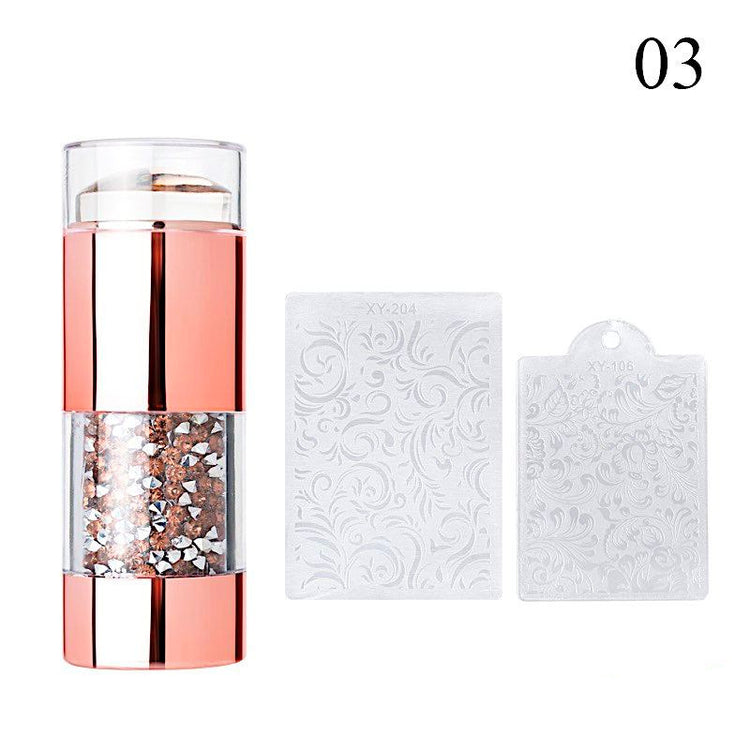 Double Silicone Stamper & Scraper - NSI Australia