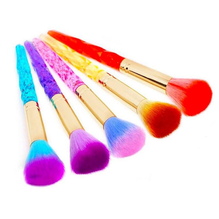 Dusting Brush Soft Hair Coloured Fancy Handle - NSI Australia