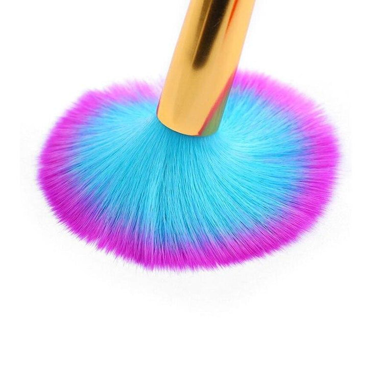 Dusting Brush Soft Hair Coloured Fancy Handle - NSI Australia