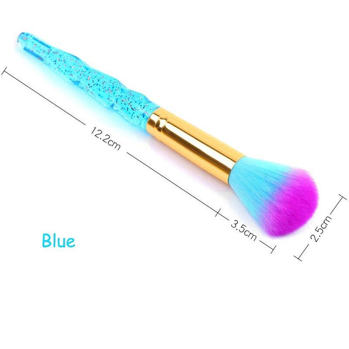 Dusting Brush Soft Hair Coloured Fancy Handle - NSI Australia