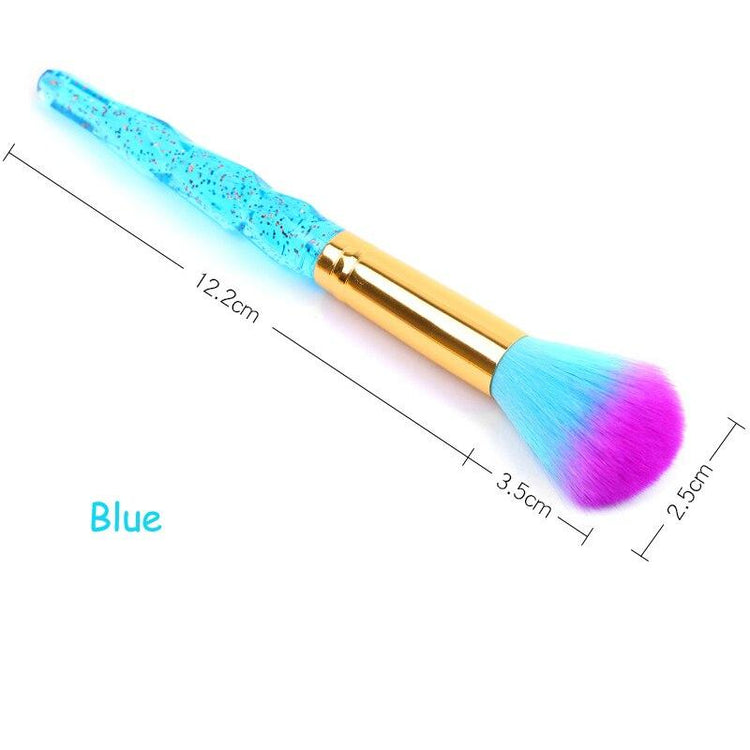 Dusting Brush Soft Hair Coloured Fancy Handle - NSI Australia