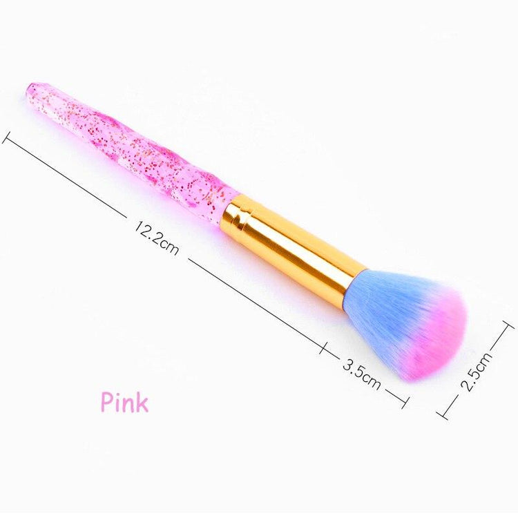 Dusting Brush Soft Hair Coloured Fancy Handle - NSI Australia