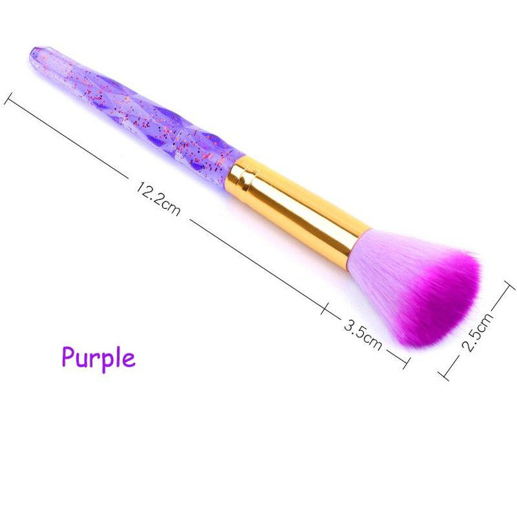Dusting Brush Soft Hair Coloured Fancy Handle - NSI Australia