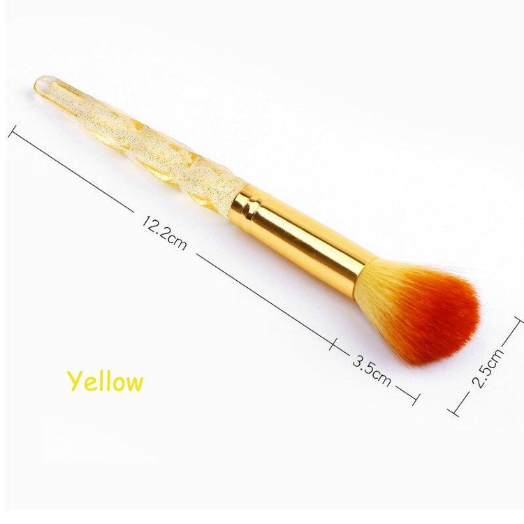 Dusting Brush Soft Hair Coloured Fancy Handle - NSI Australia