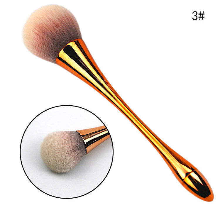 Dusting Brush Soft Hair Long Slim Metallic Handle - NSI Australia