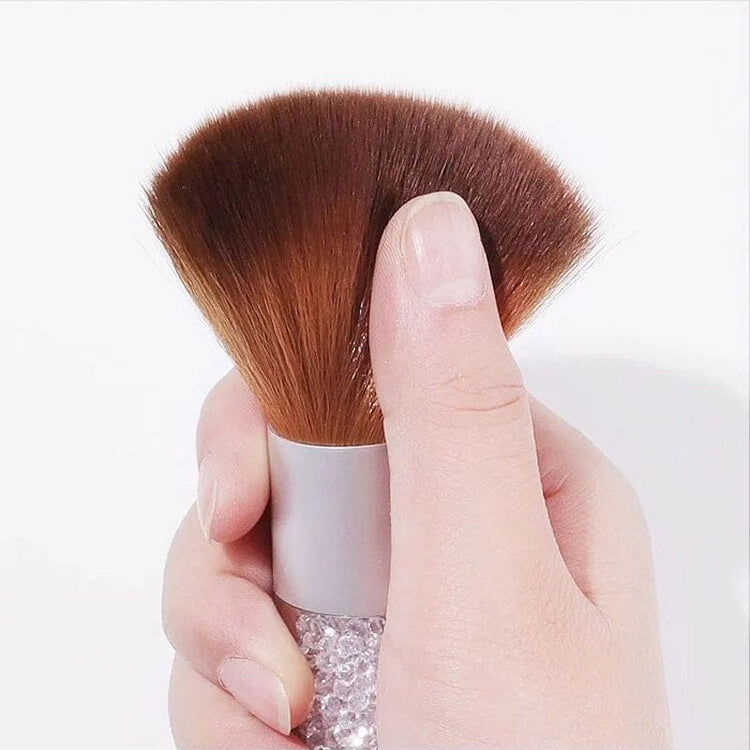 Dusting Brush Soft Hair Short Handle With Rhinestones - NSI Australia