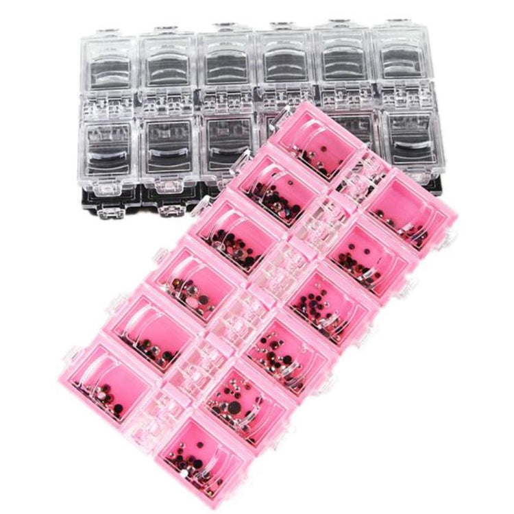 Empty Nail Art Storage Tray 12 Grids - NSI Australia