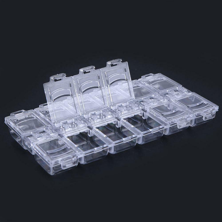 Empty Nail Art Storage Tray 12 Grids - NSI Australia