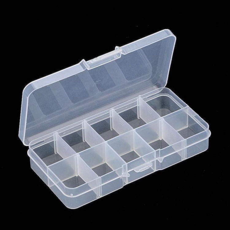 Empty PVC Tip Tray Clear 300 - NSI Australia