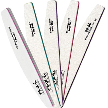 Endurance Supreme Nail File Pack: 5 Files (80+100+150+180+240) - NSI Australia