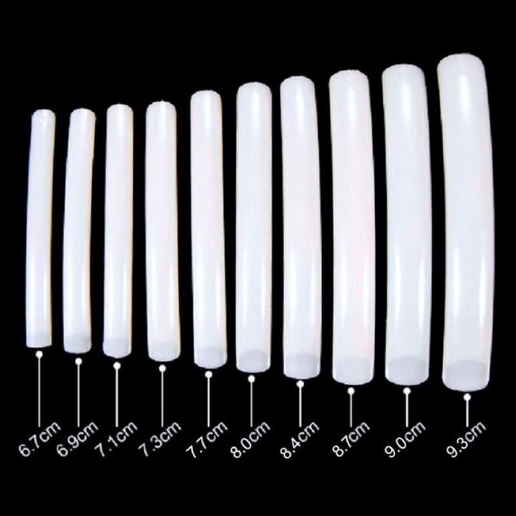 Extra Long Square Nail Tips 10pcs bag - NSI Australia