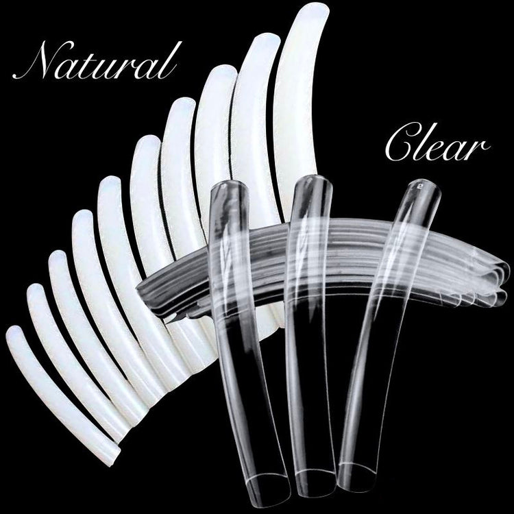 Extra Long Square Nail Tips 10pcs bag - NSI Australia