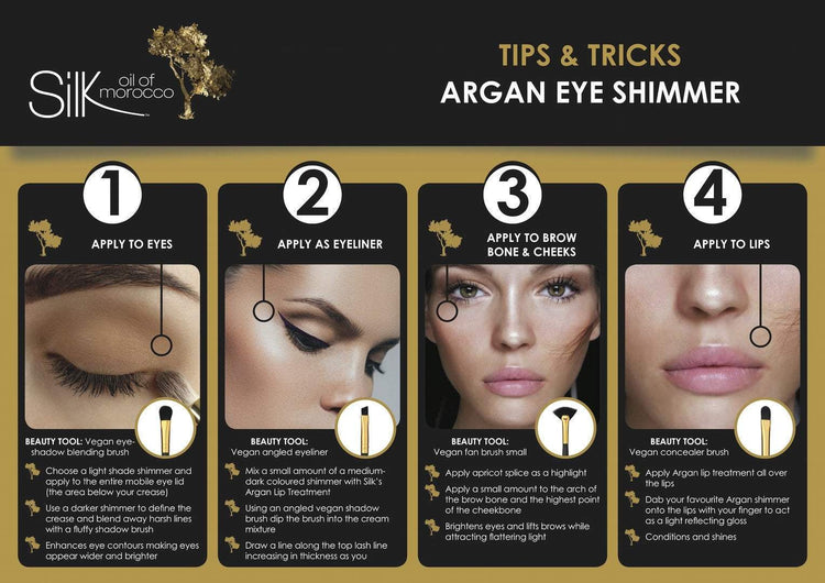 Eye Shimmers ~ Argan mineral powders - NSI Australia