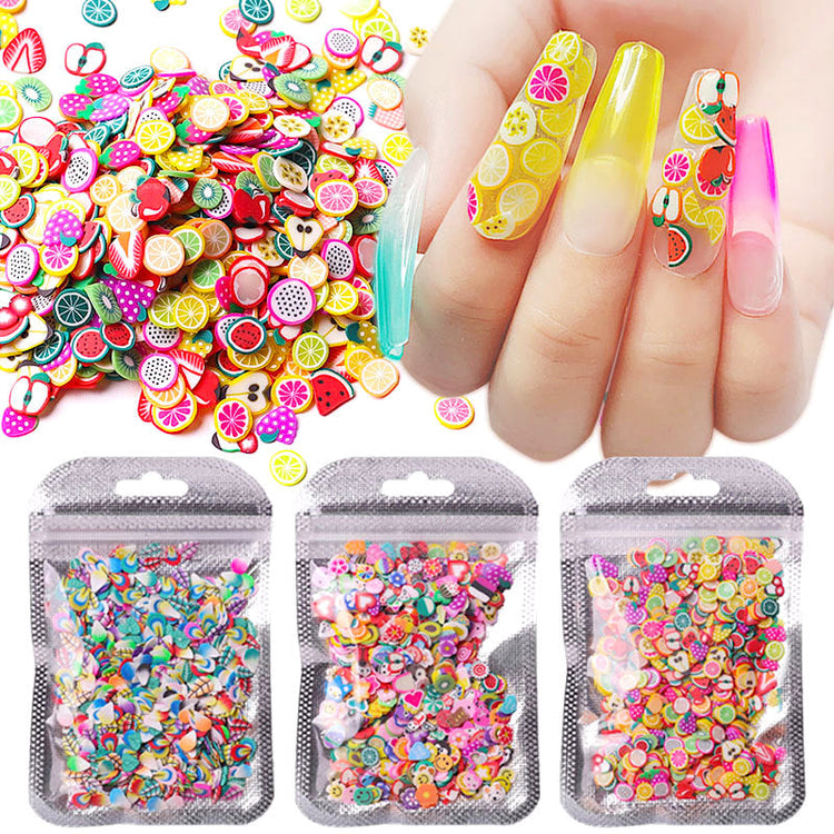 Fimo Slices 3D Nail Art Decoration Mix - NSI Australia