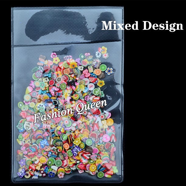 Fimo Slices 3D Nail Art Decoration Mix - NSI Australia