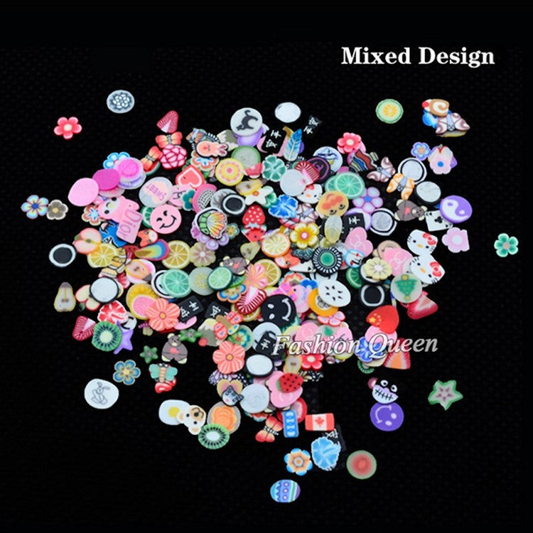 Fimo Slices 3D Nail Art Decoration Mix - NSI Australia