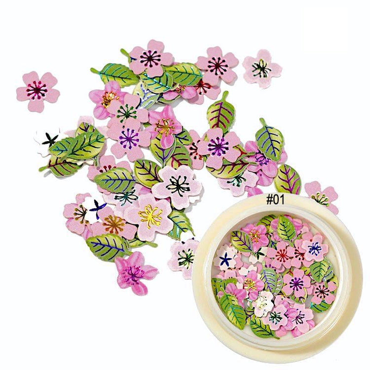 Flowers And Butterfly Ultra-Thin Nail Art - NSI Australia