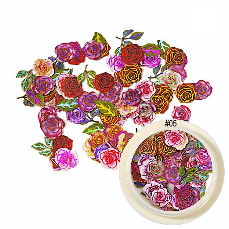 Flowers And Butterfly Ultra-Thin Nail Art - NSI Australia