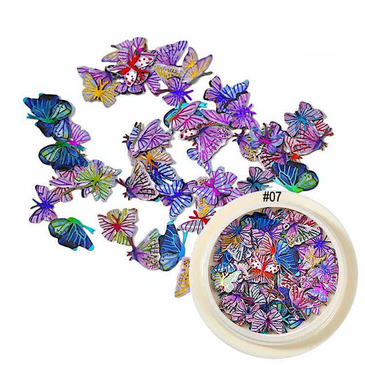 Flowers And Butterfly Ultra-Thin Nail Art - NSI Australia