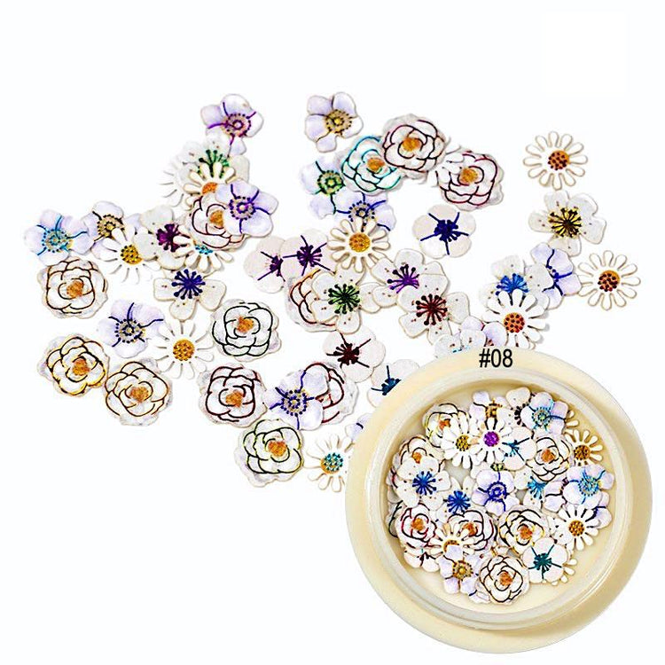 Flowers And Butterfly Ultra-Thin Nail Art - NSI Australia
