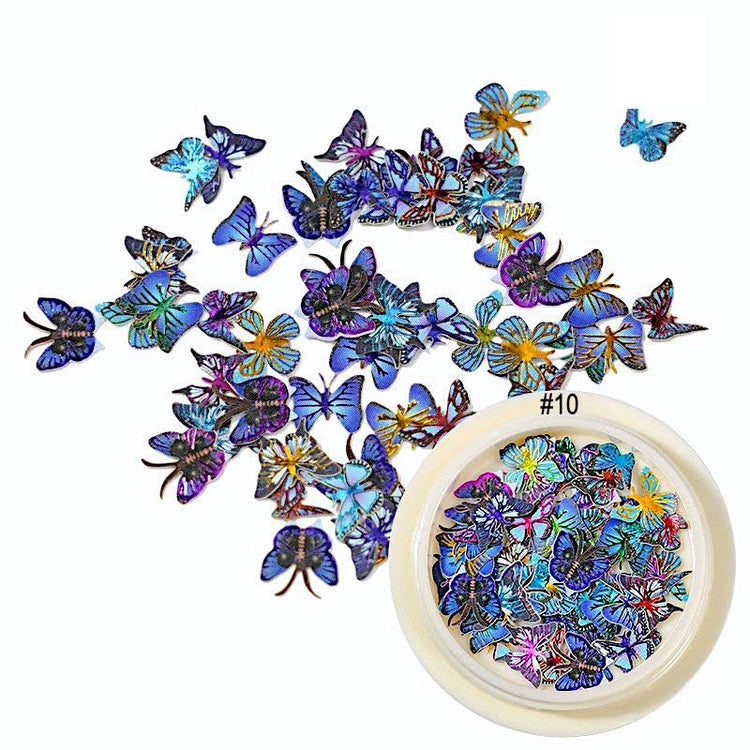 Flowers And Butterfly Ultra-Thin Nail Art - NSI Australia