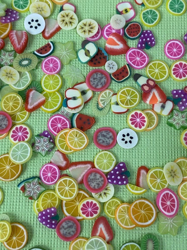 Fruit Salad (Hand-Cut) + NSI Opal Shimmer (Glitter) - NSI Australia
